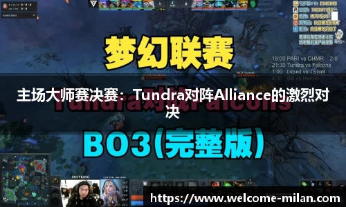 主场大师赛决赛：Tundra对阵Alliance的激烈对决